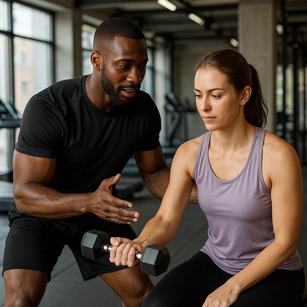 Certified trainer coaching